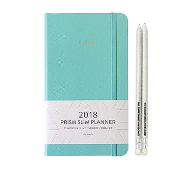 2018 Planner - Slim Leather Look Design